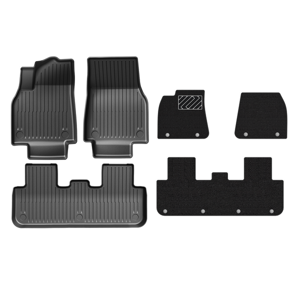 All Weather Rubber Floor Mats Double-layer foot pads